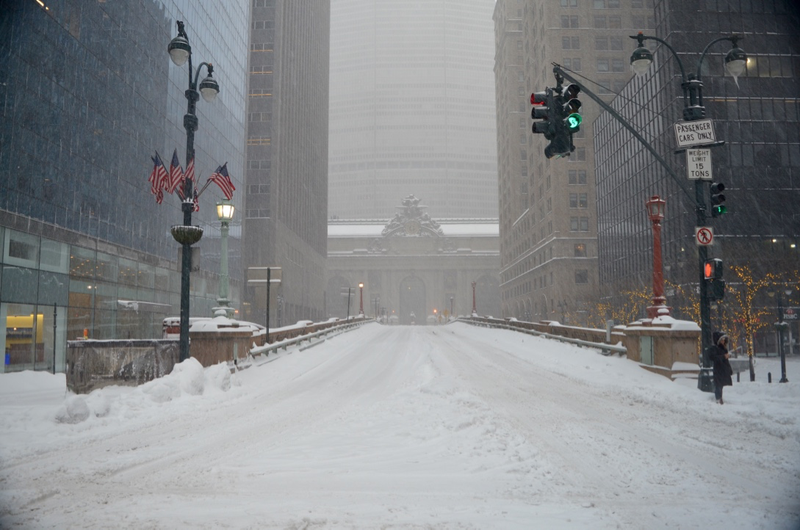 Illustration for article titled On the Ground in New York During a Blizzard